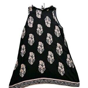 Zanzea Collection Women's Embroidered Floral Shift Halter Dress, Size L‎